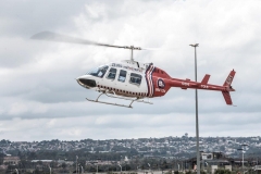 ER24 File - emergency helicopter coming in to land